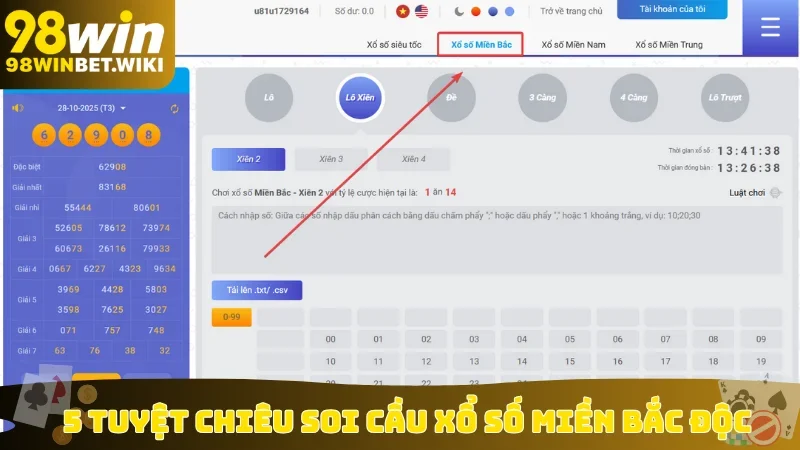 Xổ số miền Bắc